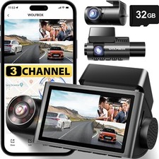 Wolfbox i07 dashcam - 4k,