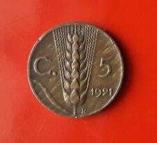 5 CENTESIMI 1921 ERRORE - AMALGAMA NON OMOGENEO AL DRITTO E AL ROVESCIO [K222]