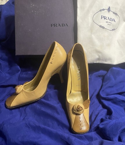 Prada heels capretto rose - heels,