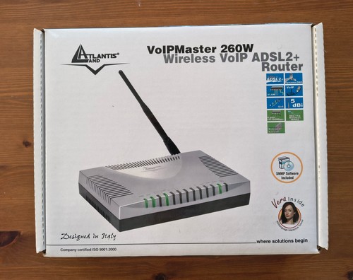 Modem router atlantis - modem, land