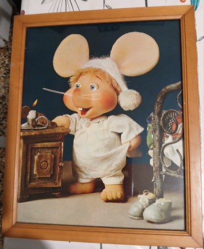 Topo gigio quadretto - gigio, stampa