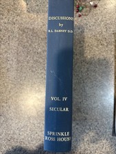 Discussions Volumes 3 and 4