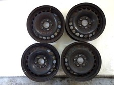 SET 4 CERCHI IN FERRO DA 15 POLLICI 5 FORI 6JX15H2 ET 44 MERCEDES CLASSE A 180 W