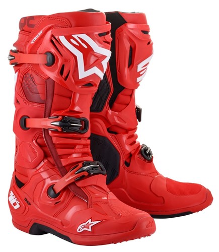 Stivali rossi alpinestars tech - stivali,