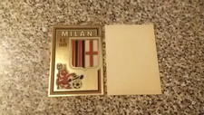 SCUDETTO GIGANTE MILAN CALCIATORI 1973-74 PANINI FUORI RACCOLTA NUOVO ORIGINALE