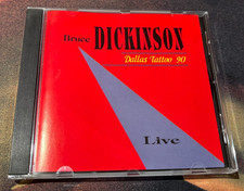 Bruce Dickinson 1990 Cd LIve In Dallas Tatoo Live ´90  Near NEW Iron maiden