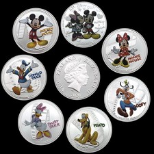 Disney Set Monete Argento 2020