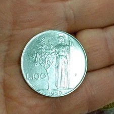 SPL  100 Lire 1959 Minerva I°