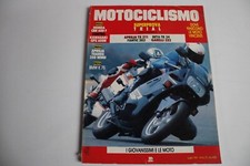 L68-MOTOCICLISMO LUGLIO 1987- HONDA KAWASAKI APRILIA BMW  MOTO CASCO RUOTA GOMMA