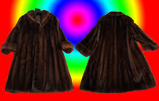 Pelliccia in visone lungo taglia 46-48