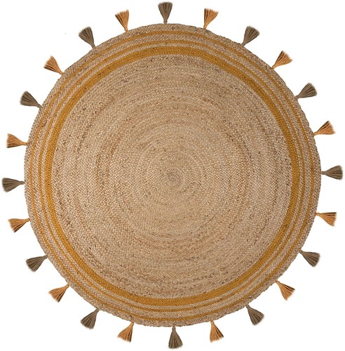 Tappeto rotondo design tussle