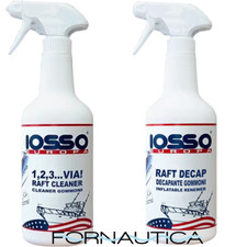 IOSSO PULIZIA TUBOLARI GOMMONE DECAPANTE  E SGRASSATORE 1 2 3 CLEANER NEOPRENE