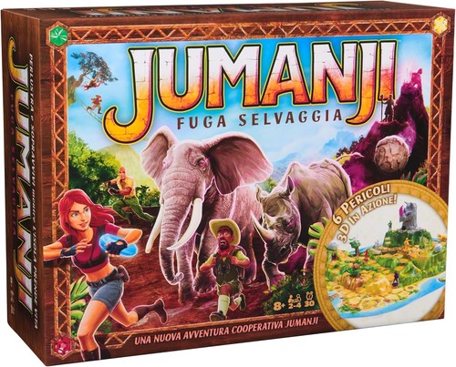 Jumanji fuga selvaggia - selvaggia, gioco