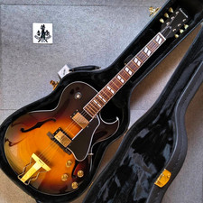 EDWARDS E-FA-LTD TobaccoSunburst Hollow Made in Japan Chitarra elettrica...