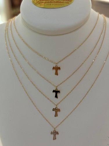Collana con croce tao - croce, in