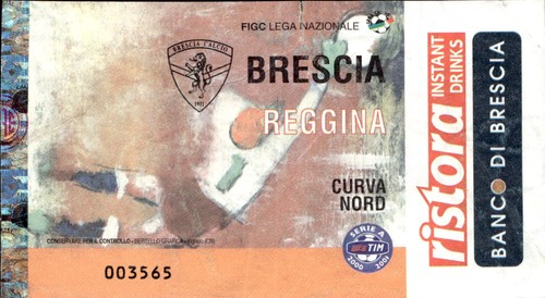 Biglietto stadio brescia - stadio,