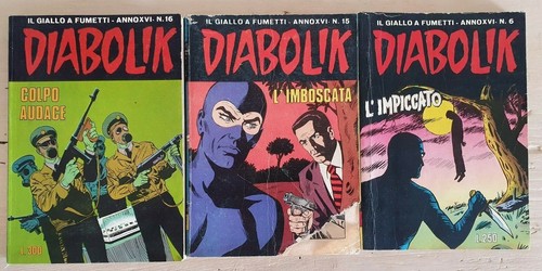 Lotto diabolik anno xvi - n., 3