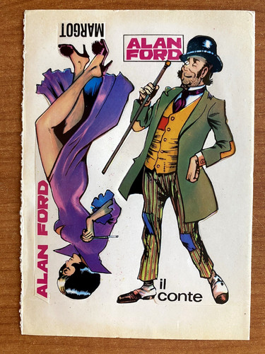 Adesivo alan ford - n, 14