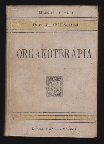 Manuale hoepli organoterapia - hoepli,