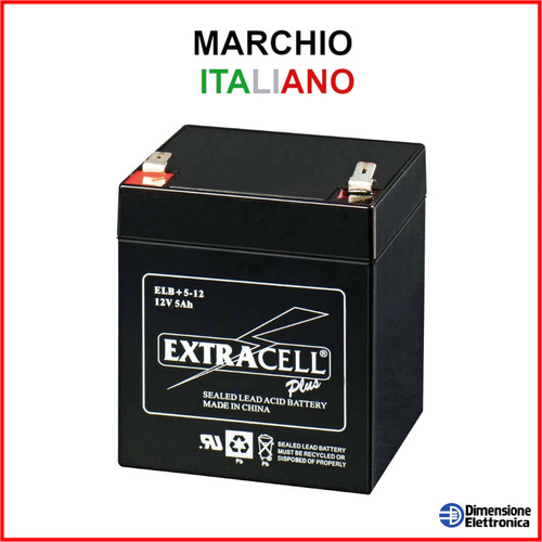 Batteria 12v 5ah - 12v,