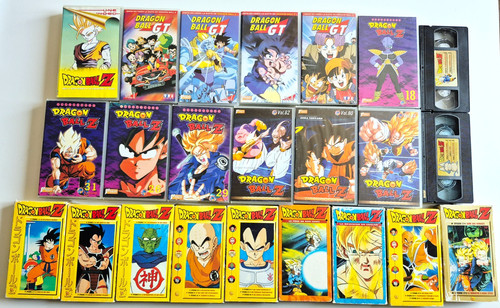 Lot vhs dragon ball - 21, &
