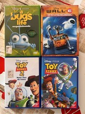 LOTTO 4 DVD DISNEY PIXAR EDIZIONI RARE ECCELLENTI CONDIZIONI