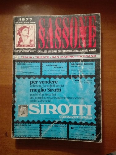 Sassone 1977 catalogo - 1977,