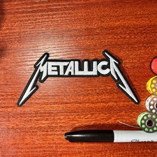 Metallica White Patch Heavy