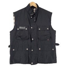 Belstaff Gilet Vintage Nero