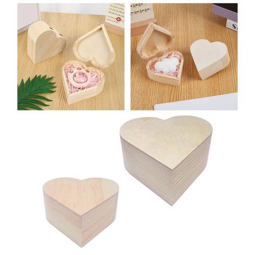 Scatola legno grezzo a - in,