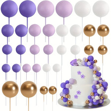 20 Pezzi Decorazione Torta Oro