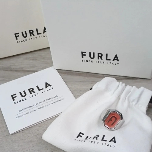 Anello furla ottagonale - ottagonale, in