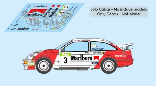 Decals ford sierra - sierra, cosworth