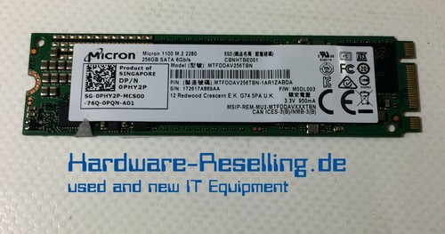 Dell mtfddav256tbn ssd interna - mtfddav256tbn,