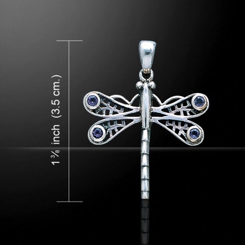 Libellula pendente ametista - pendente,