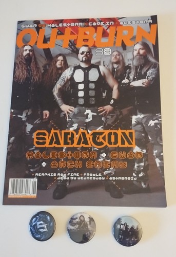 Sabaton outburn magazine non - outburn,