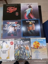 7 LP FAME TOP GUN SAPORE DI MARE IL TEMPO DELLE MELE KARATE KID - SOUNDTRACK 