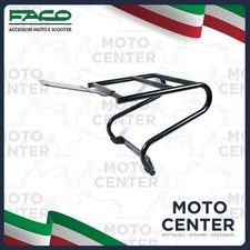 PORTABAULETTO POSTERIORE NERO PIAGGIO VESPA PX 125 150 200 - LML STAR 125 150 2T
