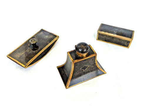 Antico set scrivania - set,