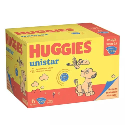 Huggies unistar megapack - huggies, tg