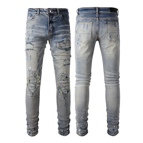 Jeans uomo ginocchio