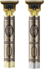 TAGLIA CAPELLI PROFESSIONALE REGOLA BARBA RASOIO ORO ELETTRICO RETRO