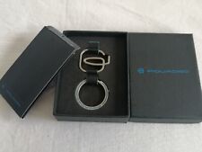 Portachiavi PIQUADRO Blue  Nero Square con scatola