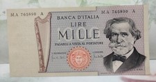 Banconota  Millelire Giuseppe