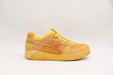 scarpa uomo diadora heritage arancione camoscio shoes sneakers Schuh b.560