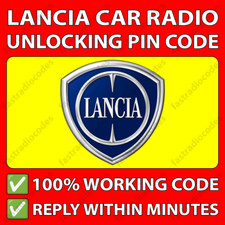 ✅LANCIA RADIO SBLOCCO PIN