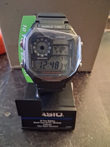 Casio world time illuminator - casio,