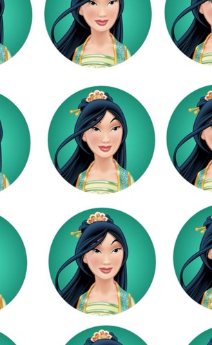 Mulan compleanno edibili - 12,