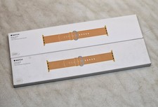Apple Watch Nylon Gold Strap