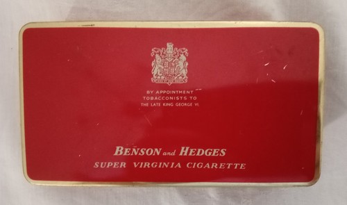 Empty benson hedges - benson,